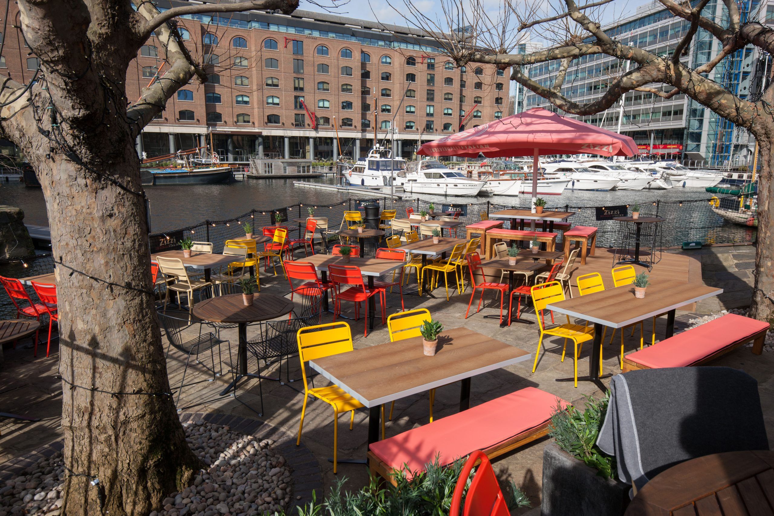 Zizzi St Katherine’s Dock. 