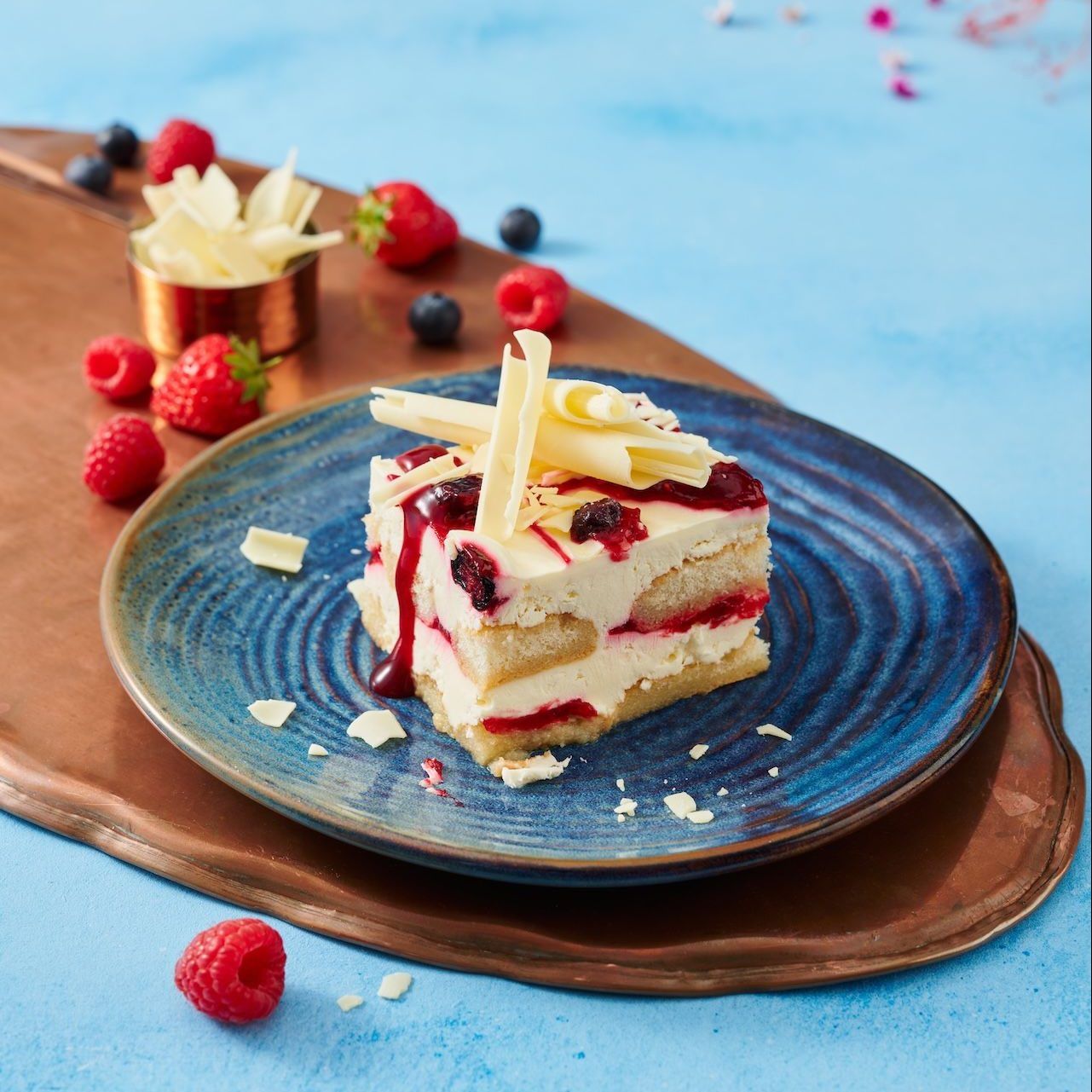 White Chocolate & Raspberry Tiramisu 