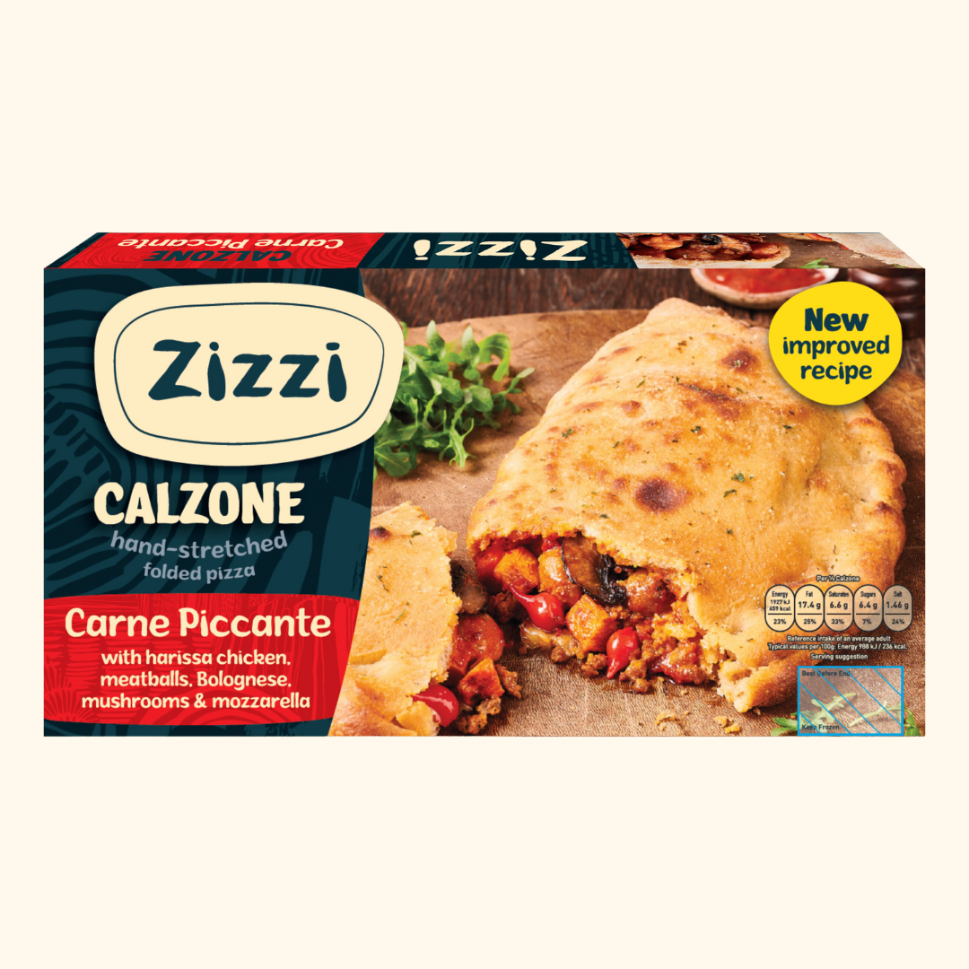 Calzone Carne Piccante - August 24 - Retail Pack Shot 