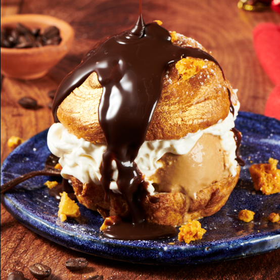 Chocolate Tiramisu Profiterole 